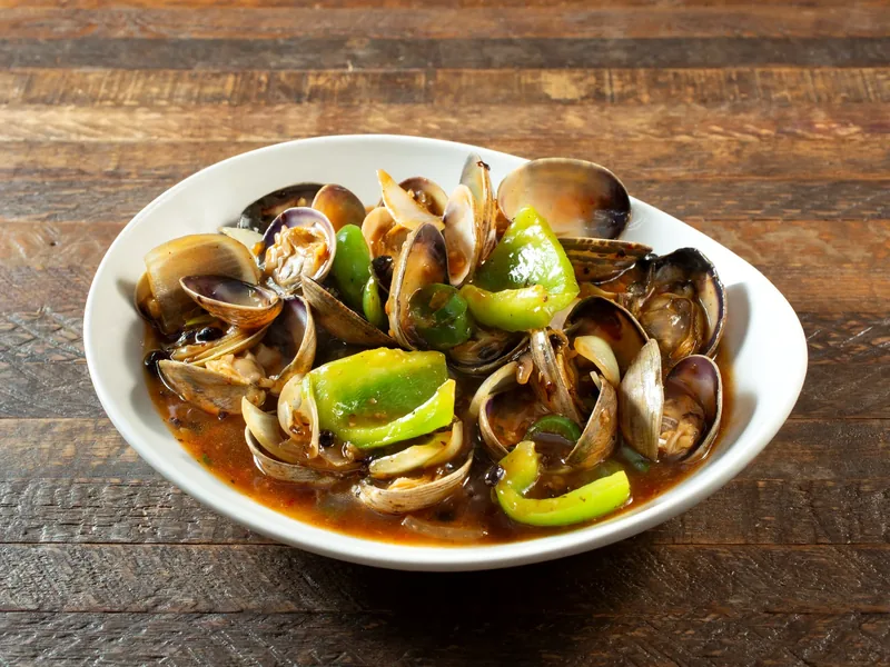 Clams with Black Bean Sauce