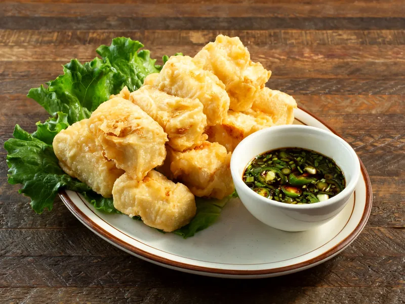 Fried Crispy Tofu