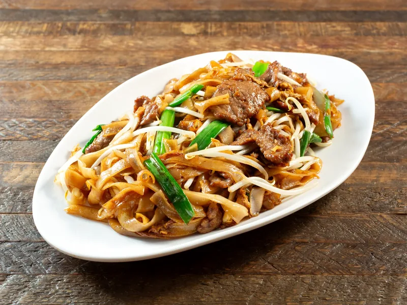 Dry Beef Chow Fun