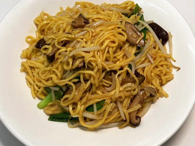 Pan Fried E-Mein