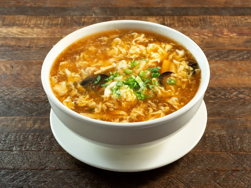 Szechuan Hot & Sour Soup (Pork / Chicken)