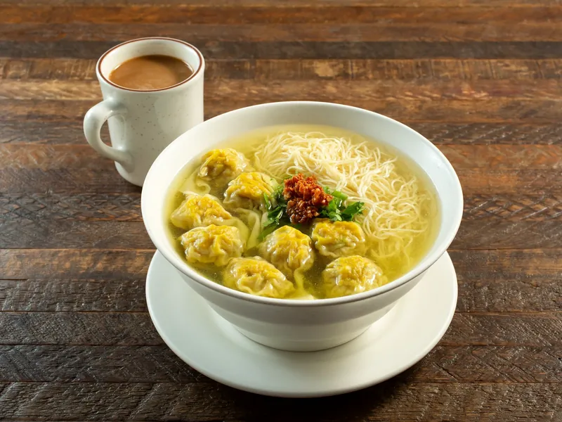 Wonton Egg Noodle + Coffee